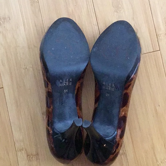 Alex Marie Heels Leopard 8M - Picture 5 of 8